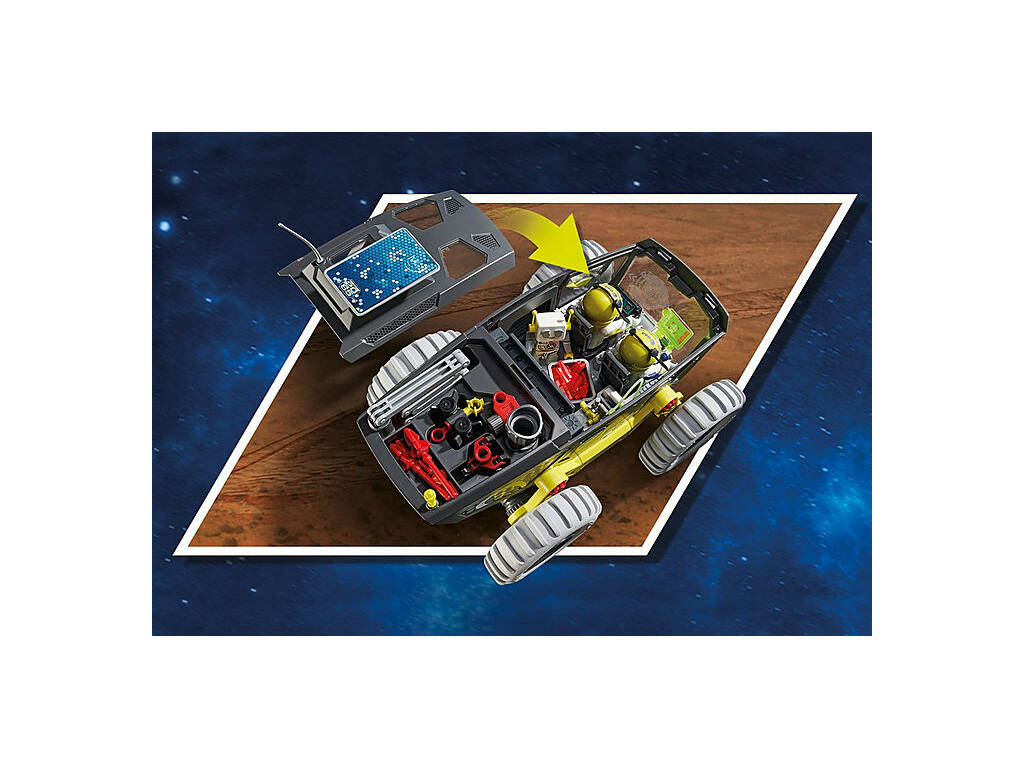 Playmobil Mars Expedition avec véhicules 70888