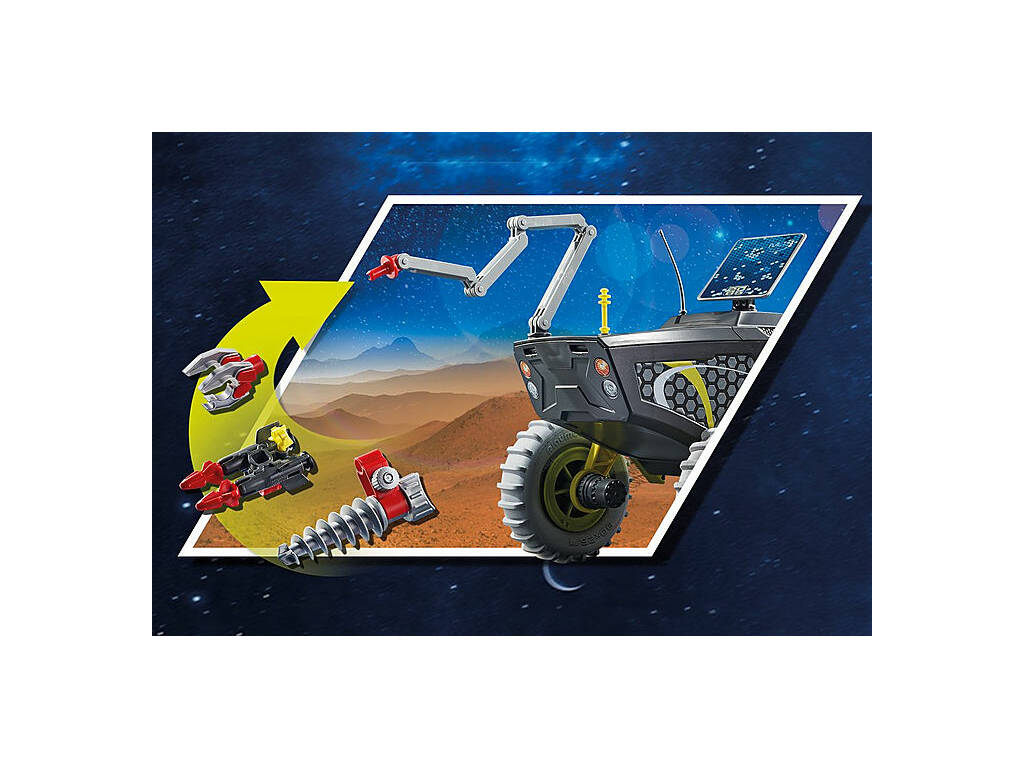 Playmobil Mars Expedition avec véhicules 70888
