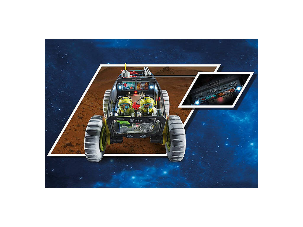 Playmobil Mars Expedition avec véhicules 70888