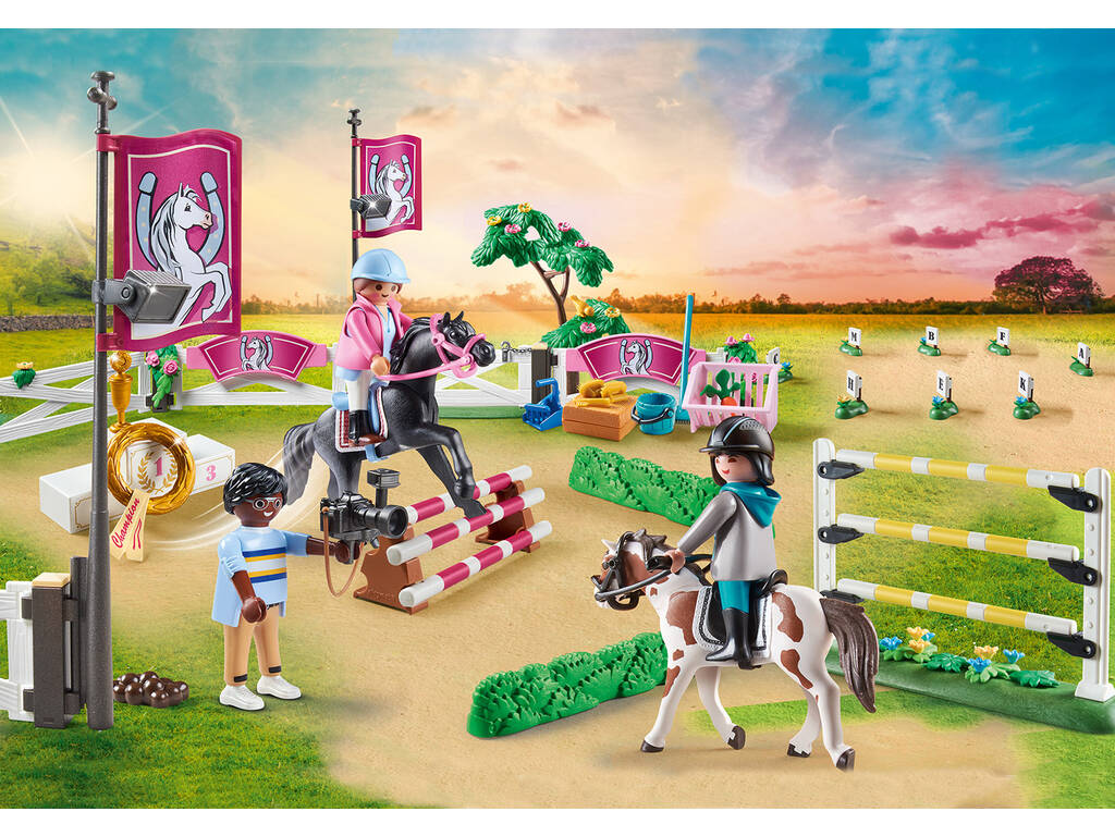 Playmobil Tornéio de Equitação 70996