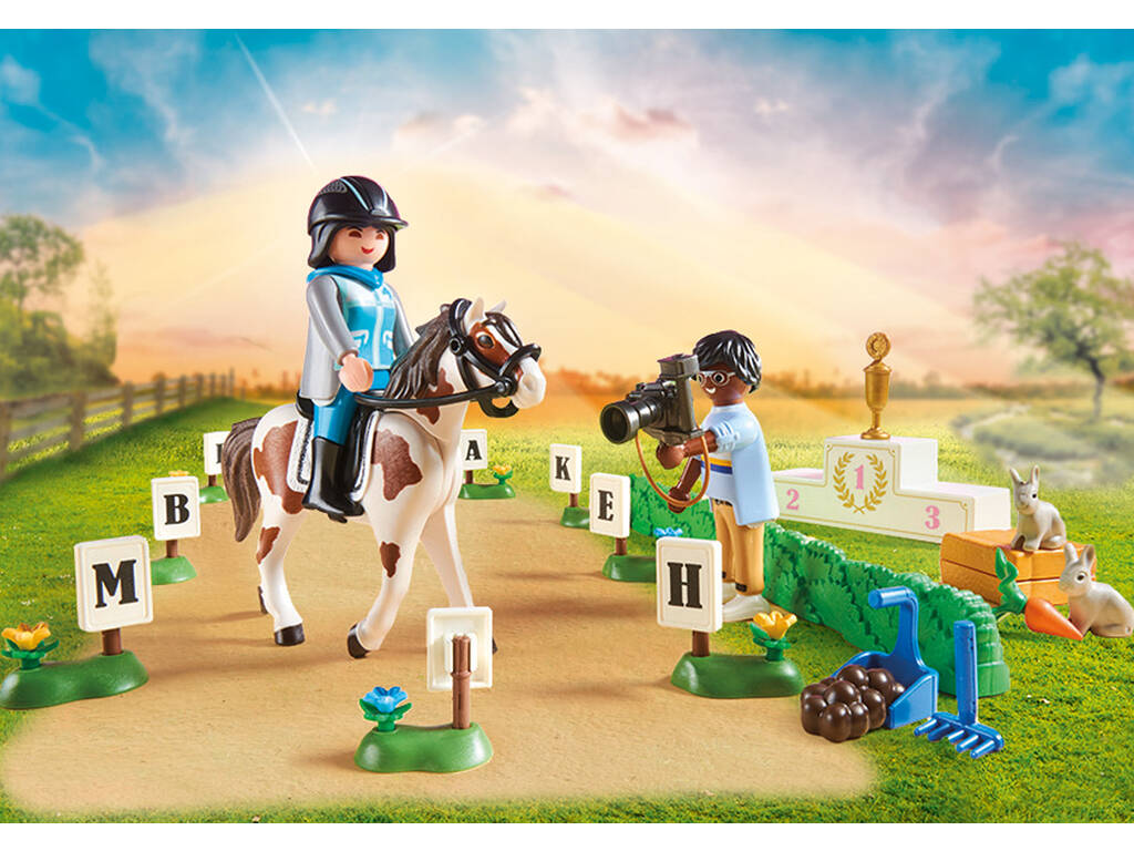Playmobil Tornéio de Equitação 70996