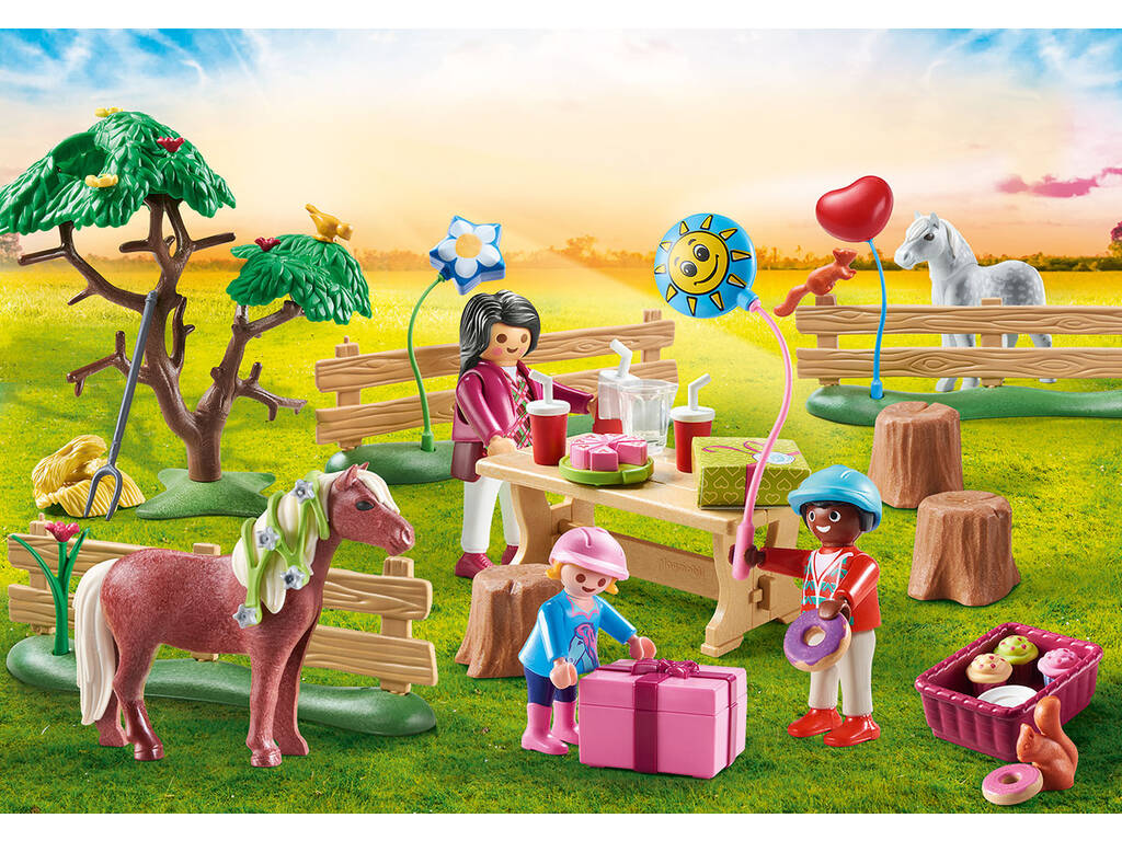 Playmobil Festa di Compleanno della Fattoria dei Pony 70997