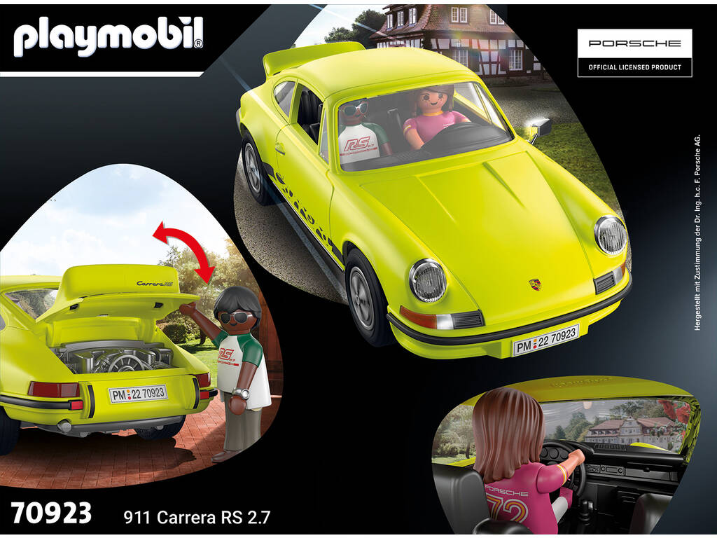 Playmobil Classic Cars Porsche 911 Rennen RS 2.7
