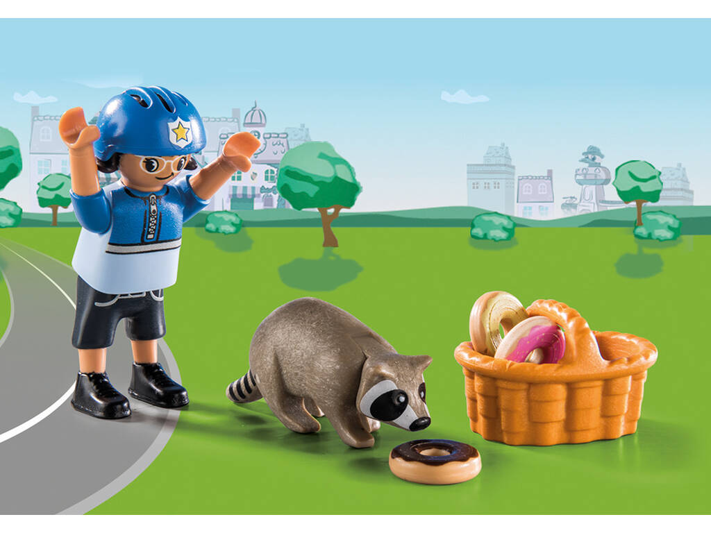 Playmobil D.O.C. Ação Policial Pega o Ladrão! 70918