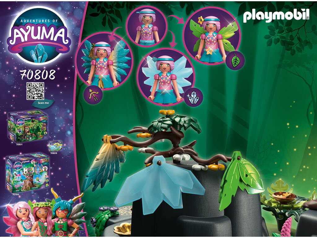 Playmobil Adventures of Ayuma Cerimónia de Primavera 70808
