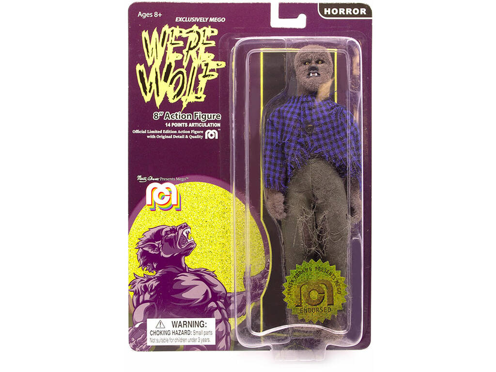 Homme Loup Figurine de Collection Mego Toys 62973 