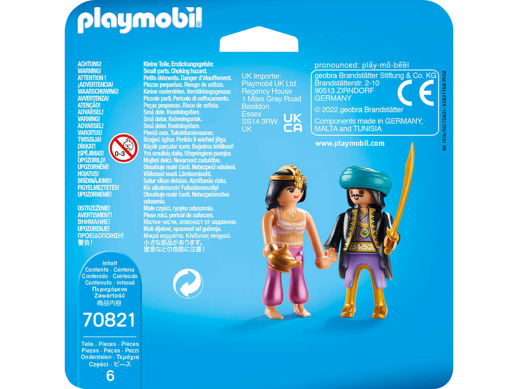 Playmobil Duopack Orientalisches Königspaar 70821