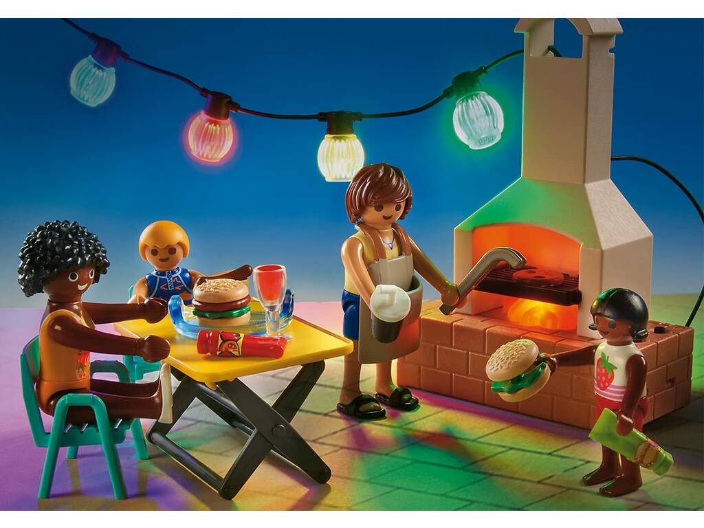 Playmobil Casa Moderna Festa in Piscina con Scivolo 70987