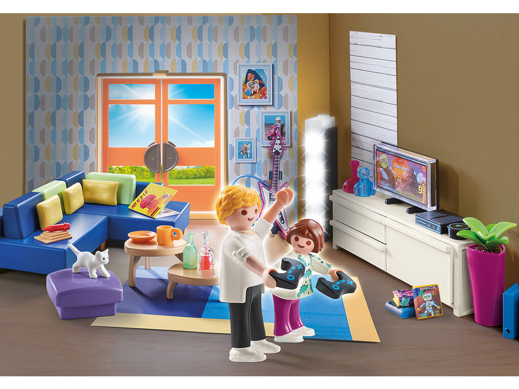 Playmobil Casa Moderna Salão 70989