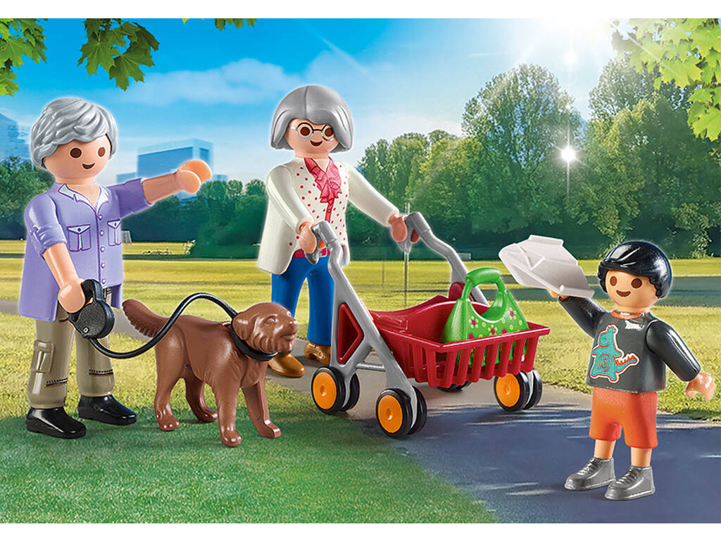 Playmobil Nonni con Nipote 70990