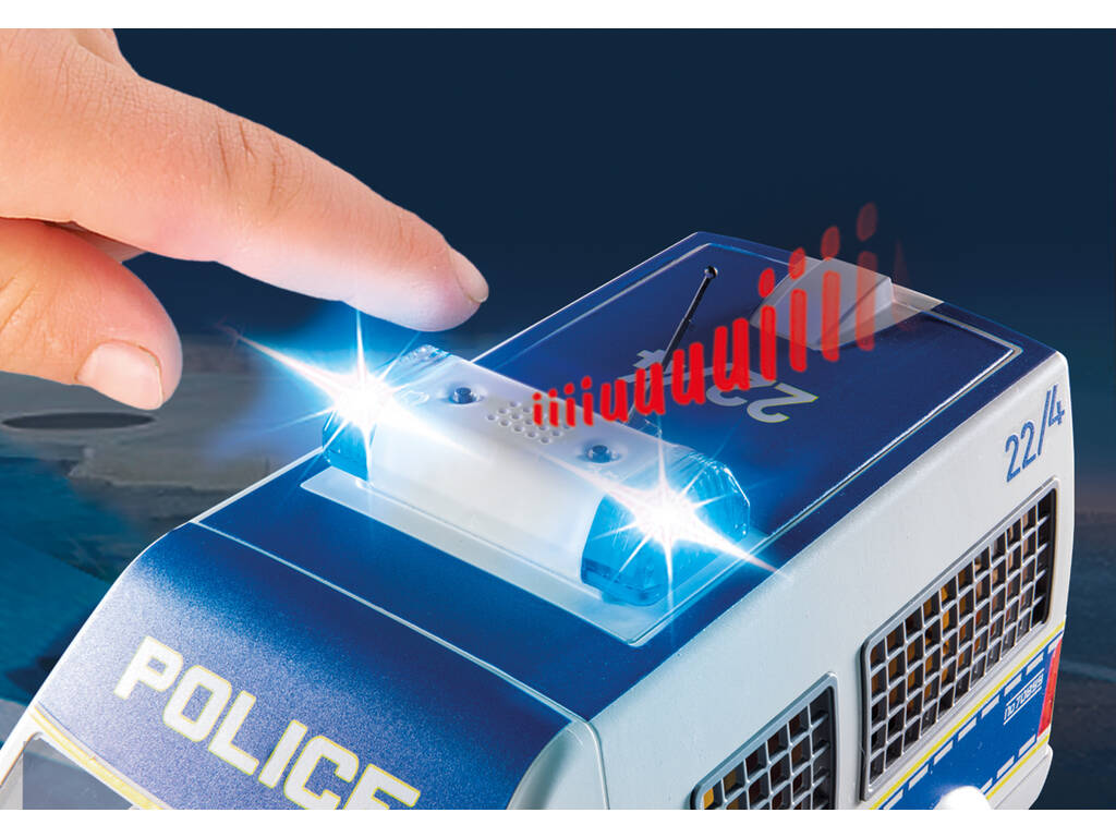 Playmobil Carro Polícia com Luz e Som 70899