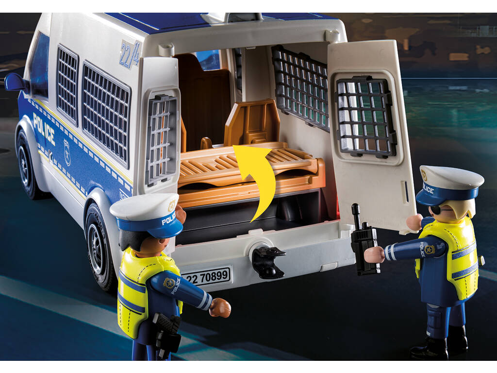 Playmobil Carro Polícia com Luz e Som 70899