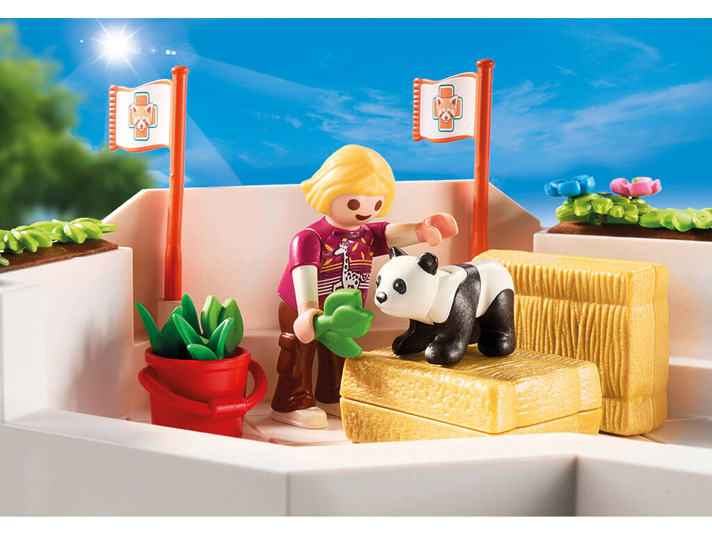 Clinique vétérinaire Playmobil au zoo 70900