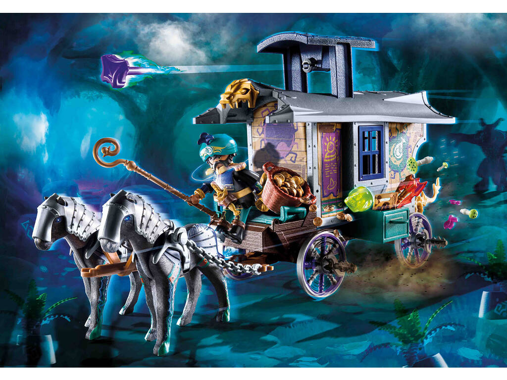 Playmobil Novelmore Voiture de marchand Violet Vale 70903