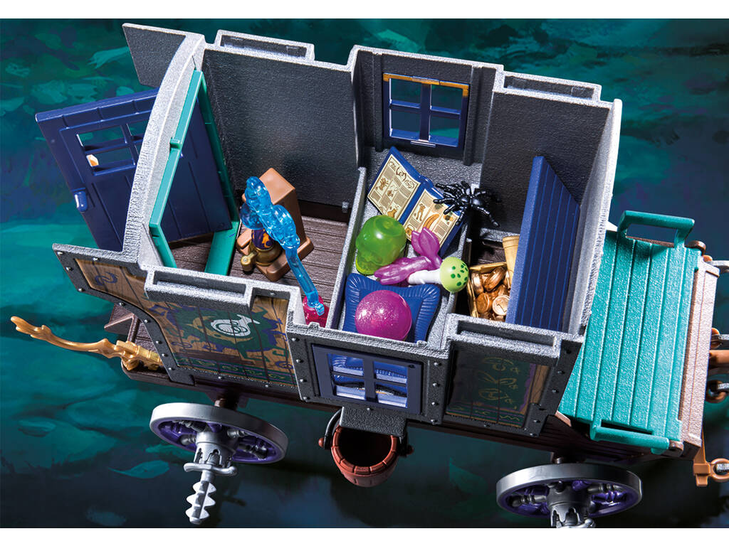 Playmobil Novelmore Voiture de marchand Violet Vale 70903