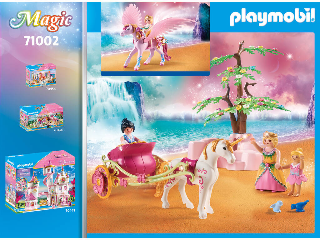 Playmobil Einhornwagen mit Pegasus 71002