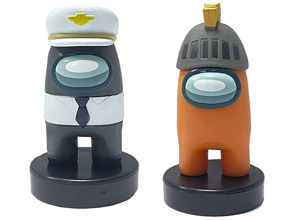 Among Us Serie 2 Pack 2 Figurines avec Tampon Bizak 6411 0215