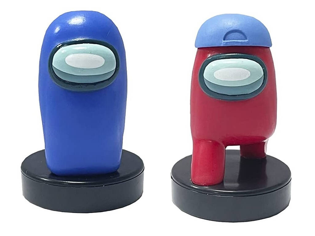 Among Us Serie 2 Pack 2 Figurines avec Tampon Bizak 6411 0215