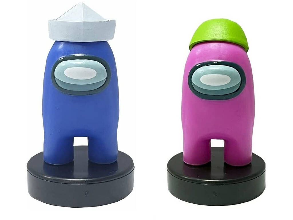 Among Us Serie 2 Pack 2 Figurines avec Tampon Bizak 6411 0215
