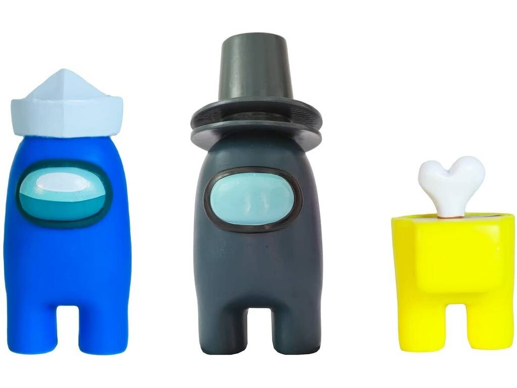 Among Us Serie 2 Pack 3 Figurines Bizak 6411 2221
