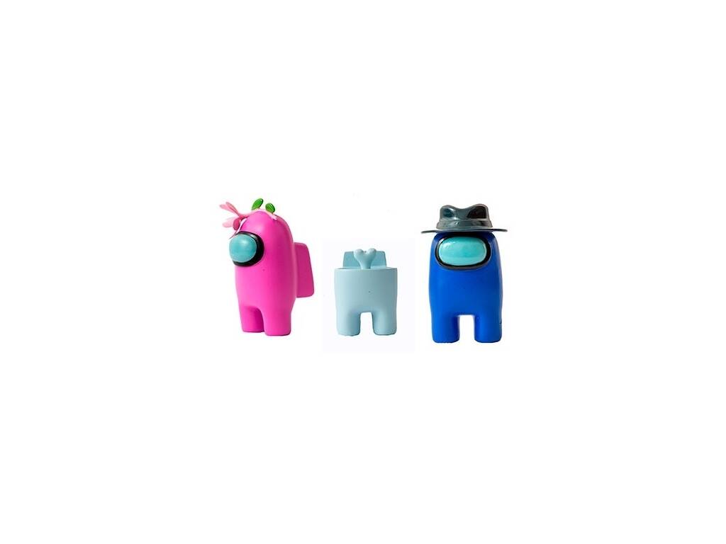 Among Us Serie 2 Pack 3 Figurines Bizak 6411 2221