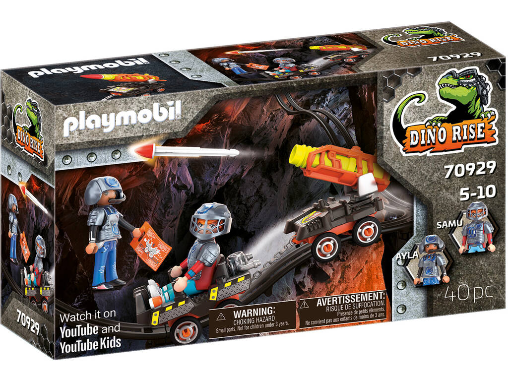 Playmobil Dino Mine Rocket Car 70929