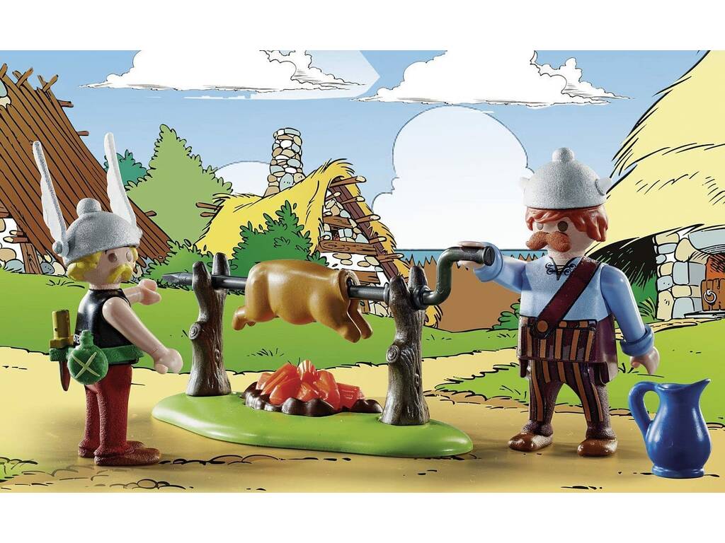 Playmobil Astérix Village Banquet 70931