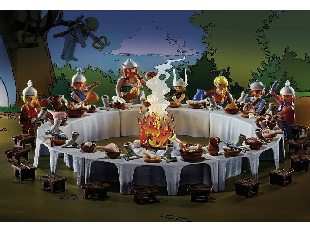 Playmobil Astérix Village Banquet 70931