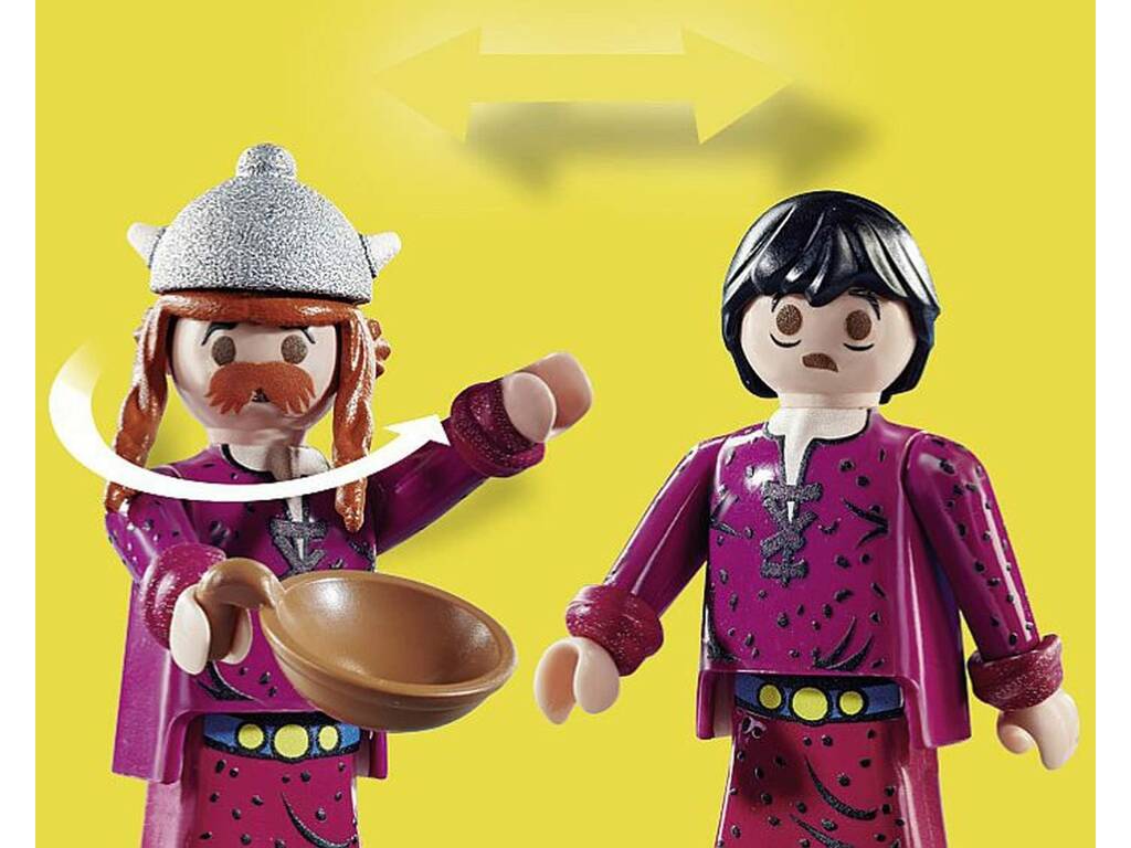 Playmobil Asterix Panoramix con calderone magico 70933