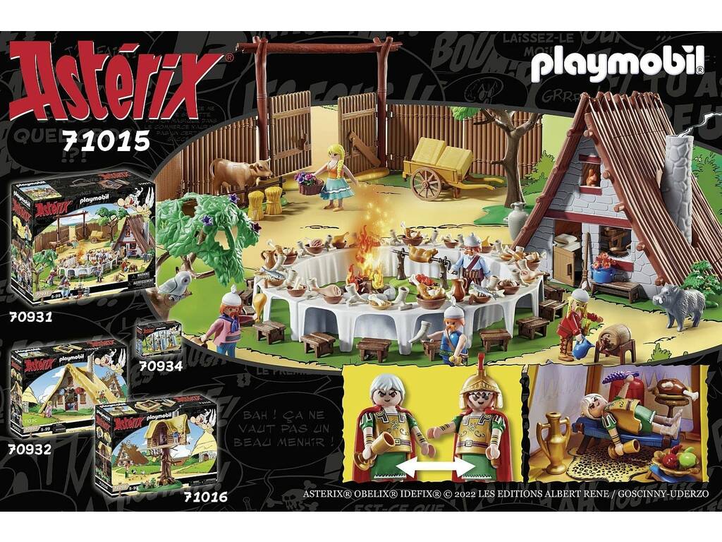 Playmobil Asterix Negozio con i Generali 71015