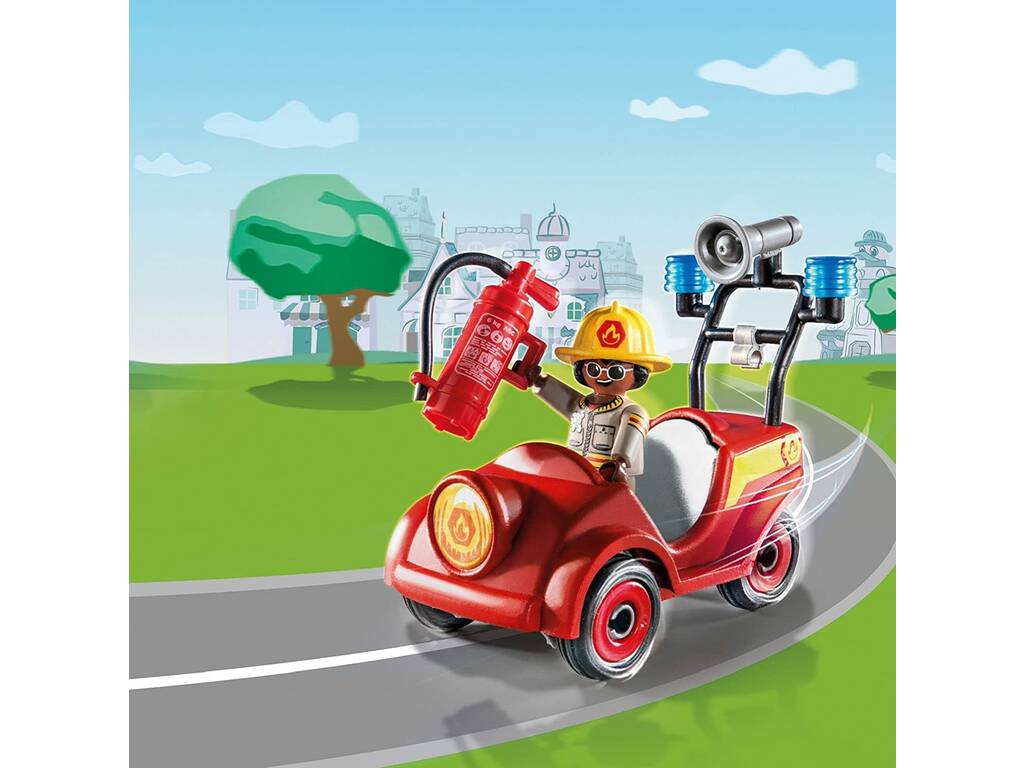 Playmobil Duck On Call Mini Camion dei Pompieri 70828