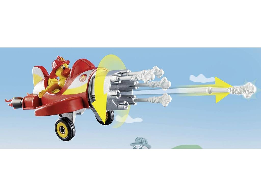 Playmobil Duck On Call Camion dei pompieri 70911
