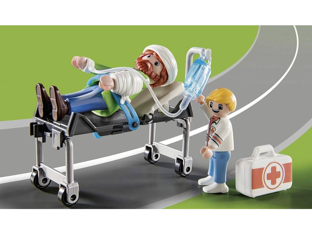 Playmobil Duck On Call Camion Ambulanza 70913