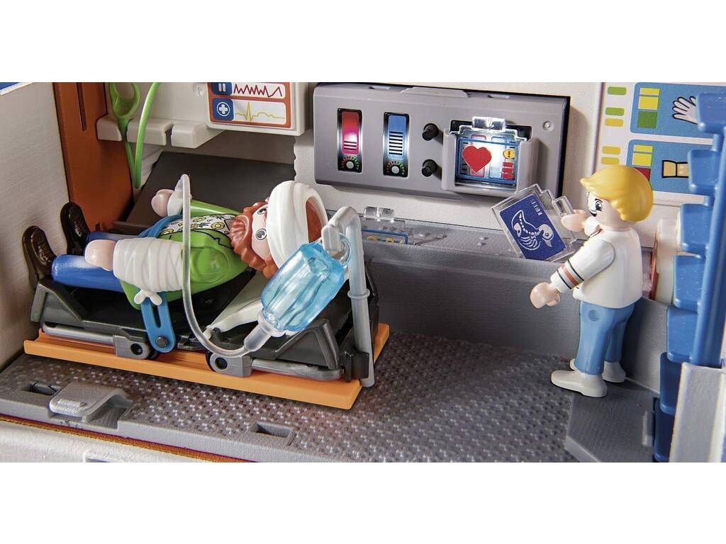 Playmobil Duck On Call Camion Ambulanza 70913