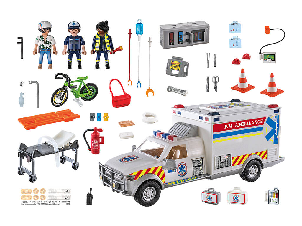 Playmobil Ambulanza di soccorso US Ambulance 70936
