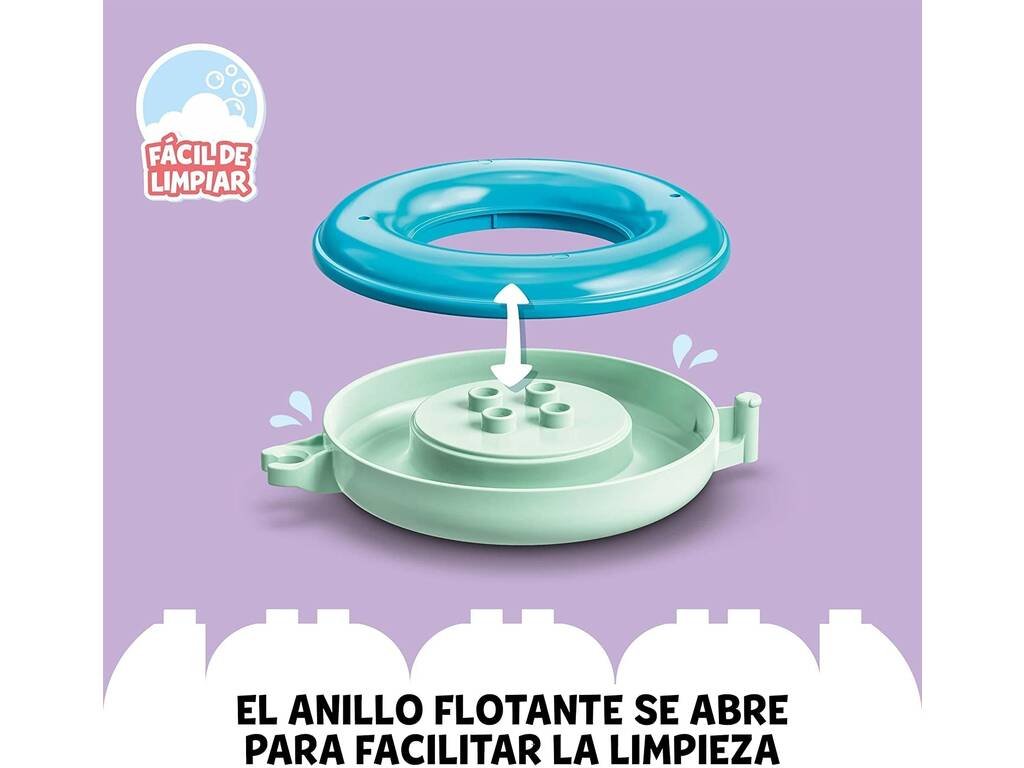 Lego Duplo Divertimento da bagno Isola degli animali galleggianti 10966