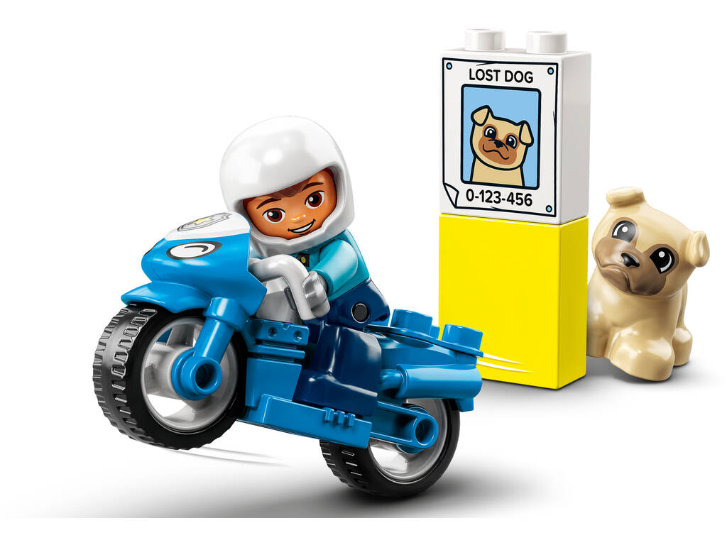 Lego Duplo Moto della Polizia 10967