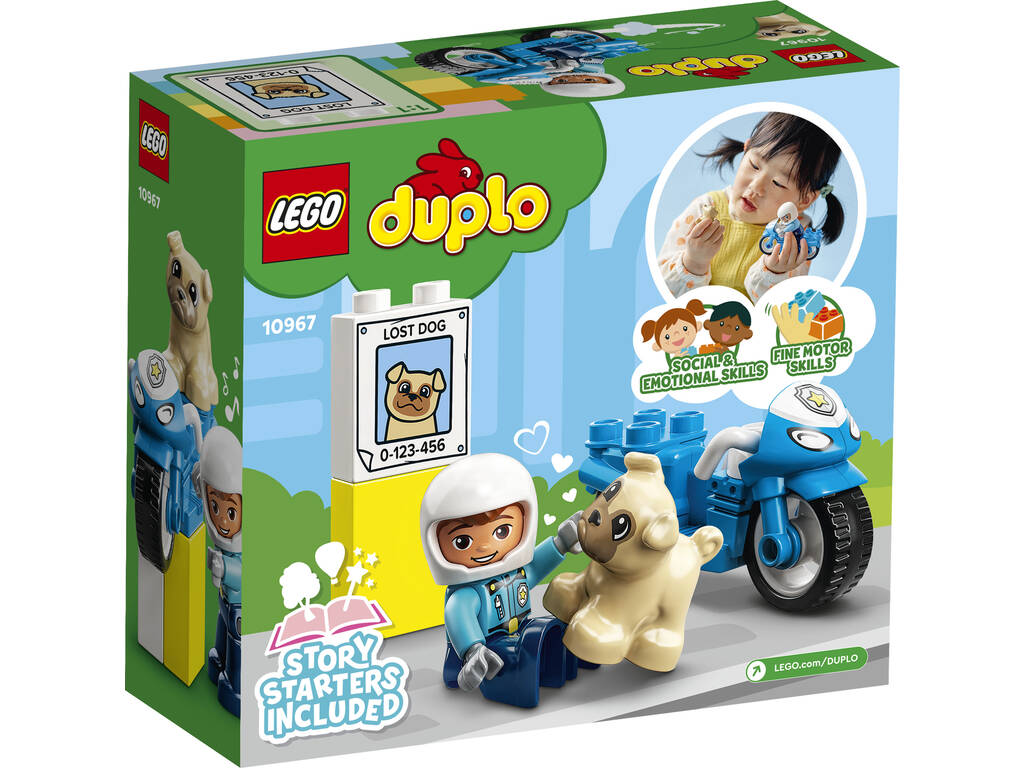 Lego Duplo Moto della Polizia 10967