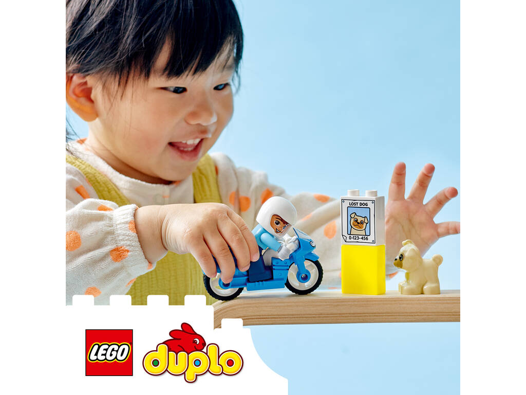 Lego Duplo Moto della Polizia 10967