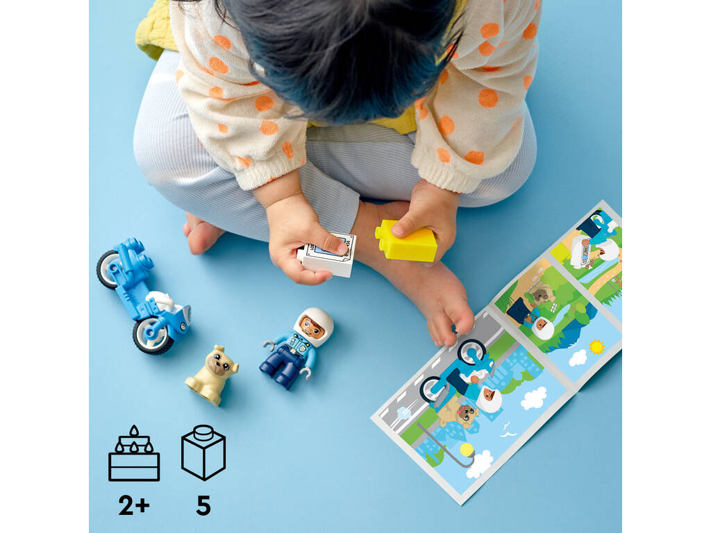 Lego Duplo Moto della Polizia 10967