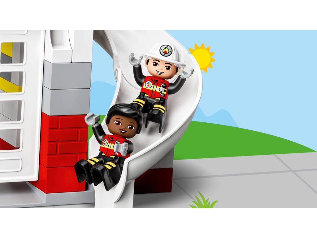 Lego Duplo Stazione dei pompieri ed elicottero 10970