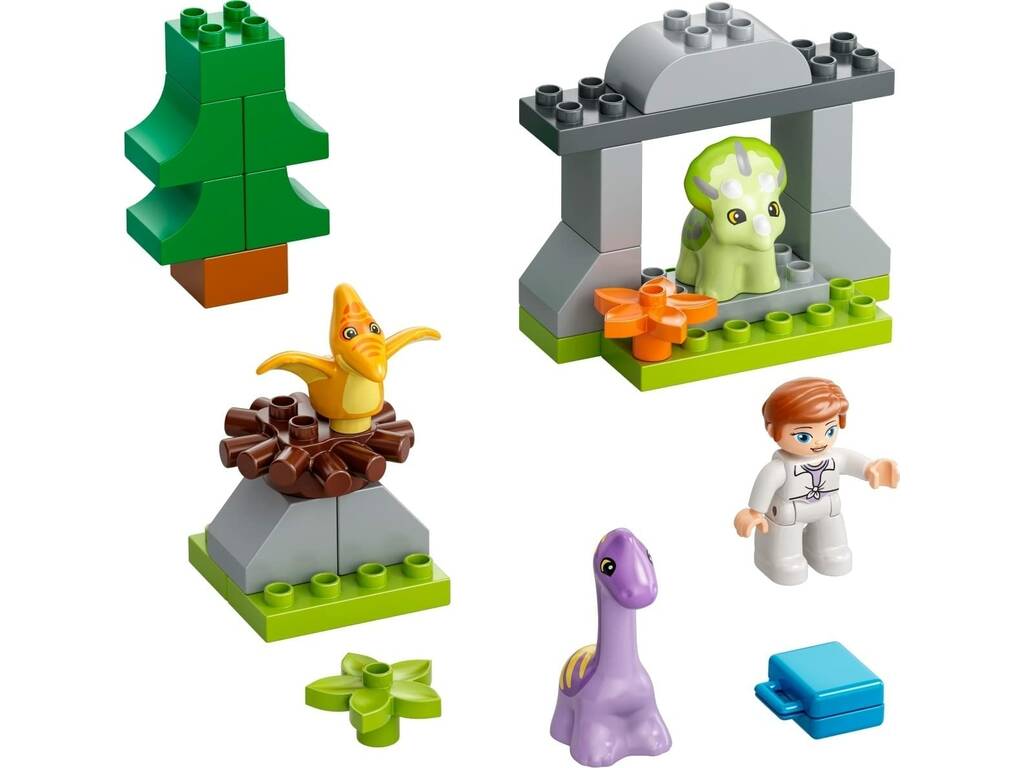 Lego Duplo Jurassic World asilo nido dei dinosauri 10938
