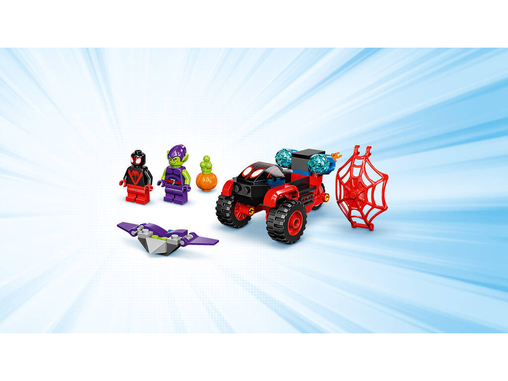 Lego Marvel Miles Morales: Tecnotrike de Spiderman 10781