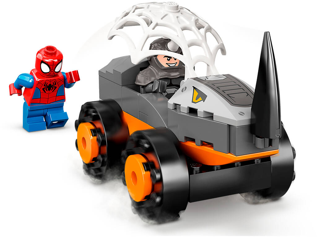 Lego Marvel Spidey et ses incroyables amis Hulk et Rhino Camions de combat 10782