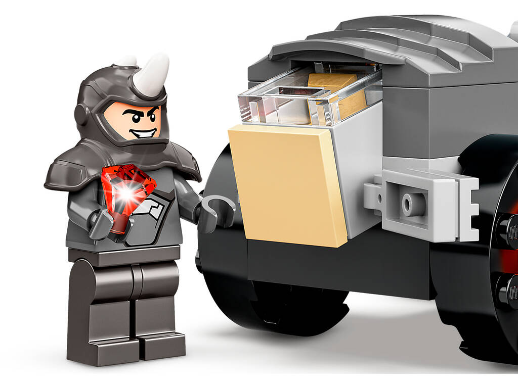 Lego Marvel Spidey et ses incroyables amis Hulk et Rhino Camions de combat 10782