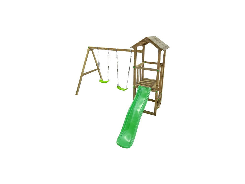 Carlit M Terrain de jeu avec balançoire double Masgames MA700250