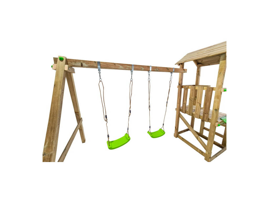 Carlit M Terrain de jeu avec balançoire double Masgames MA700250