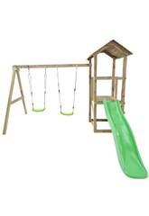 Carlit M Terrain de jeu avec balançoire double Masgames MA700250
