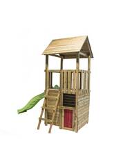 Tibidabo XL Terrain de jeu avec maison de jeu et balançoire individuelle Masgames MA700253