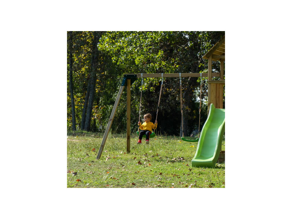 Parc Enfant Lollipop XL avec Balançoire Double Masgames MA700430